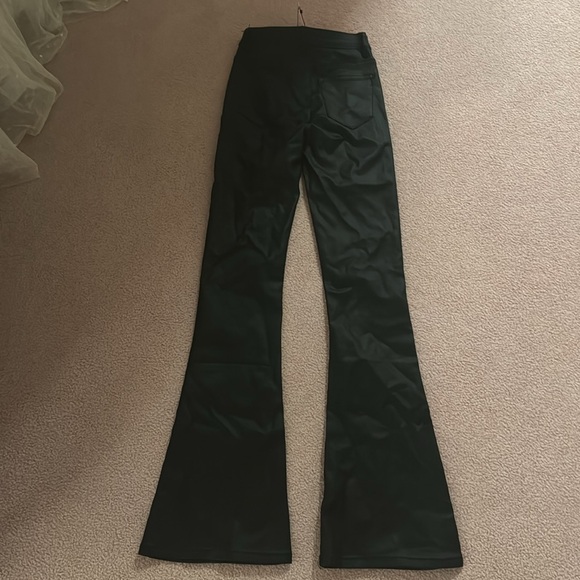 Brand new Luna Faux Leather Flare Jeans - Picture 3 of 5